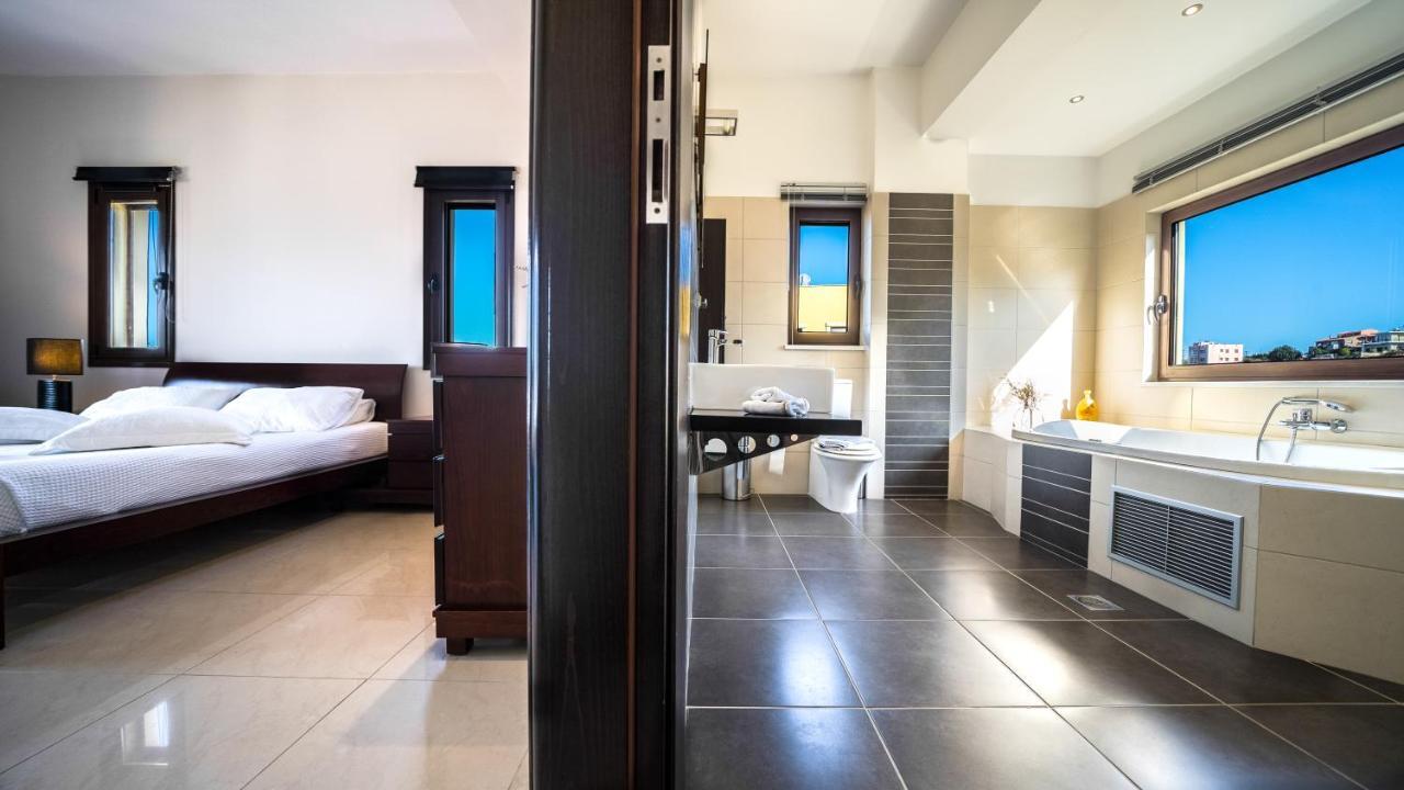 מגאלה קורפיה Villa Majestic Crete Heated Pool And Sauna מראה חיצוני תמונה