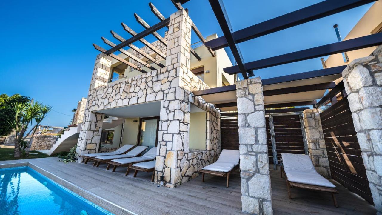 מגאלה קורפיה Villa Majestic Crete Heated Pool And Sauna מראה חיצוני תמונה